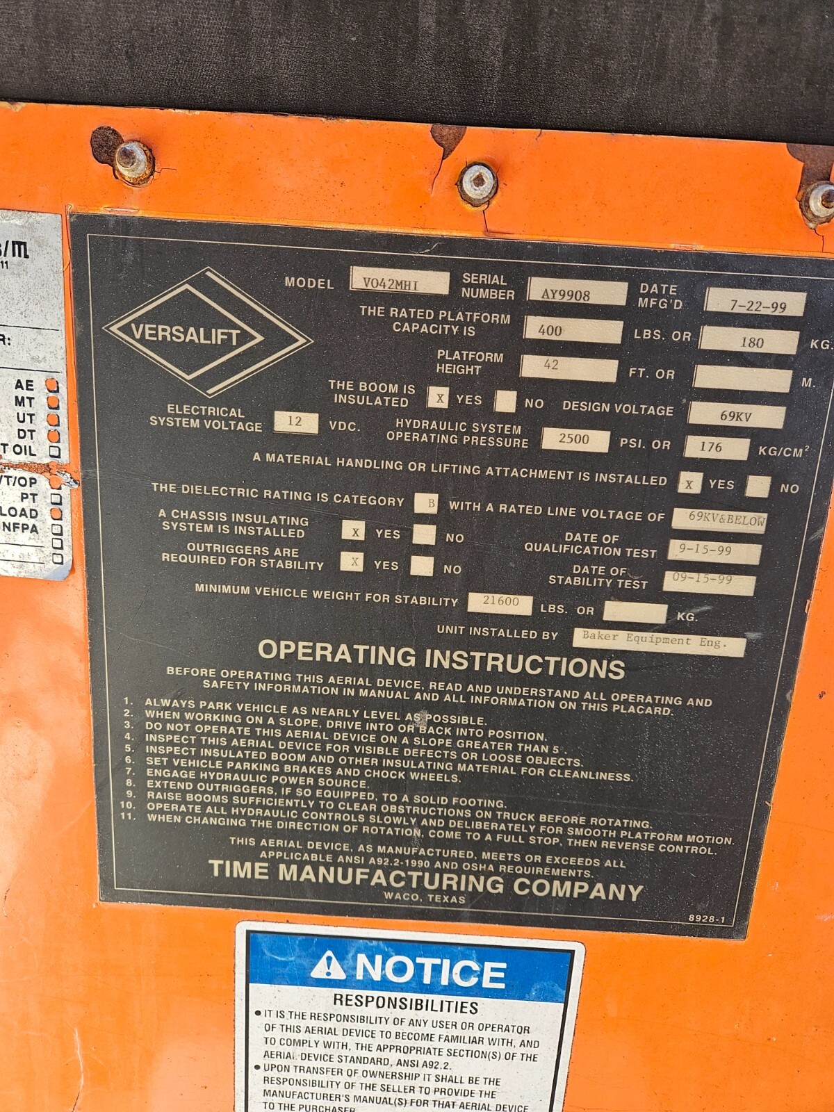 1999 GMC Bucket Truck eBay