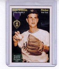 HOYT WILHELM, '53 NEW YORK GIANTS BASEBALL GOES TO WAR MILLER PRESS / NM+ COND.