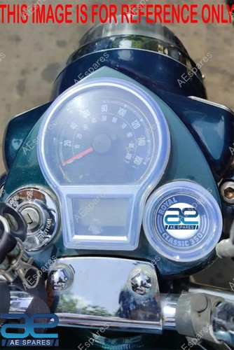 Speedometer & Tank Lock Cover Protector For Royal Enfield Classic Reborn 350 - Foto 5 di 8