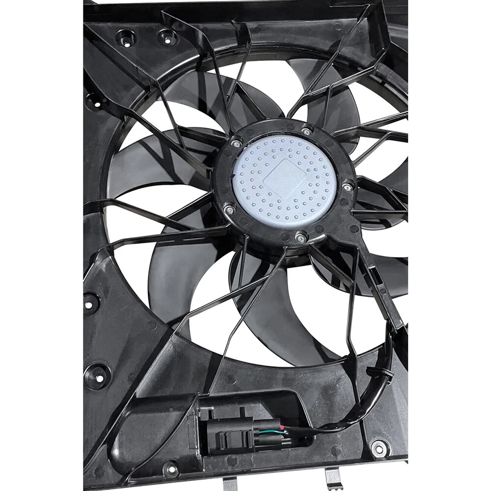 Conjunto de ventilador condensador radiador elétrico para 2003-2010 2011 2012-2014 VOLVO XC90 - Imagem 4 de 4