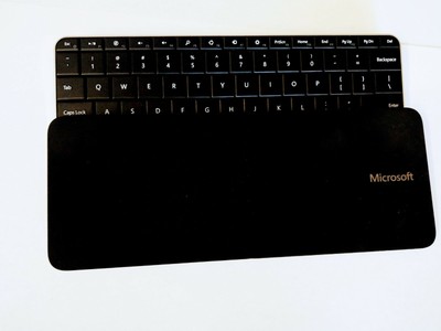 Microsoft Designer Compact Keyboard Matte Black - Bluetooth 5.0 Connectivity