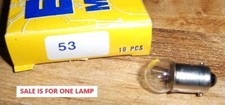  53 MINIATURE LAMP - ONE LAMP   FREE SHIPPING  