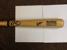 RUBEN SIERRA SIGNED BIG STICK MLB BASEBALL BAT*