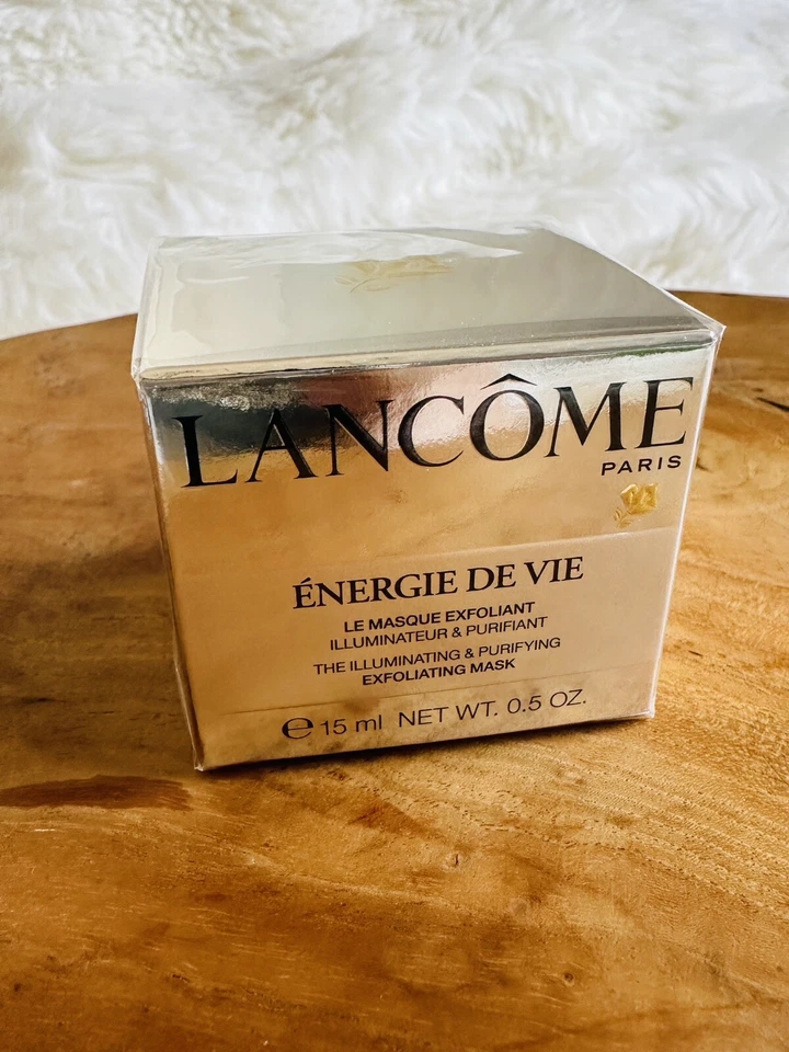 Lancôme ENERGIE DE VIE The Illuminating and Purifying Exfoliating Mask 15ml NIB - Image 2 of 4