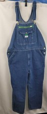 Liberty Bib Overalls 40 X 30 Carpenter Style Blue Denim Relaxed Fit