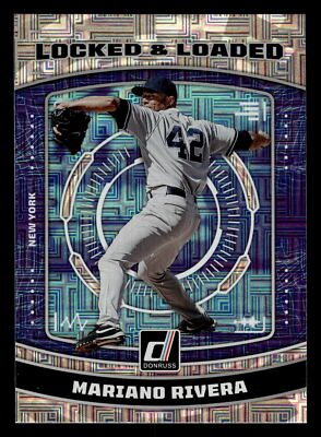 2023 Donruss - Locked & Loaded Vector - #LL5 Mariano Rivera - New York Yankees