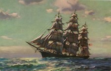 Sailing Ship Postcard