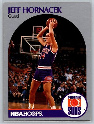 Jeff Hornacek 1990-91 Hoops BASKETBALL #236 Phoenix Suns | eBay