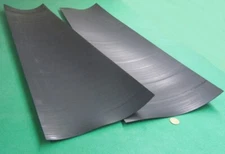 Tivar UHMW PE Black Sheet .062" (1/16") Thick x 12" Wide x 48" Length, 2 Units