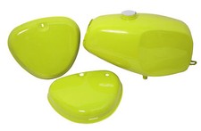 Lackset Büffeltank, Hochtank Tank + Seitendeckel rapsgelb für Simson S50 S51 S70