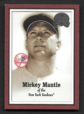Mickey Mantle #1 Prices | 2000 Fleer Greats | Baseball Cards