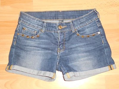 *ZARA* Short en jean taille ajustable - fille 9 / 10 ANS - Photo 1/3