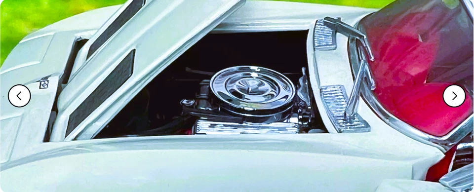 Corvette Chevrolet55Chevy57Built1 24Race18Car1963Sport12Metal Model1967 43 - Image 4 of 4