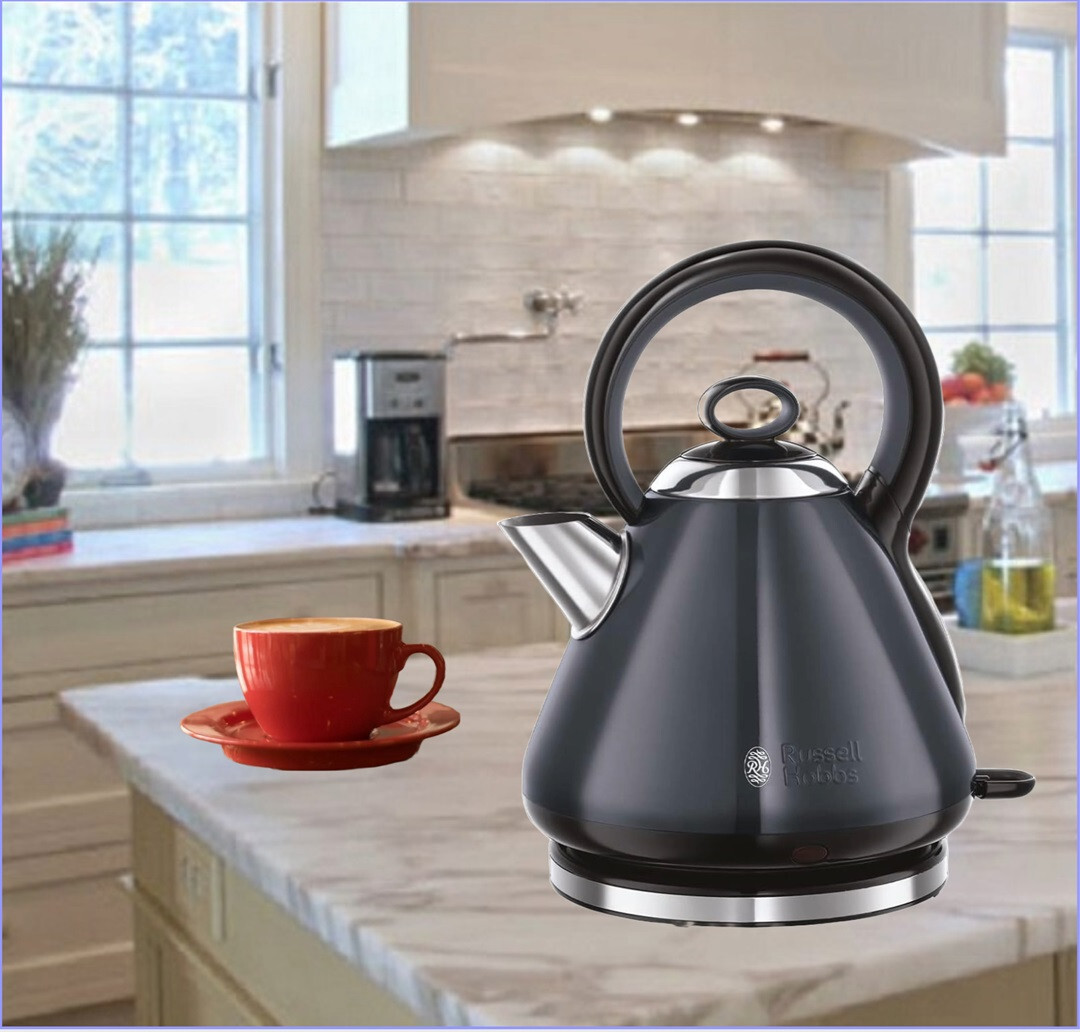 Black Kettle Russell Hobbs 21400 Mode Kettle Russell Hobbs