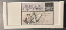 2-Pack Floating Wall Shelves Black 24 8x1.5" Invisible Brackets, Modern Storage