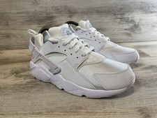 Big Kids' Nike Huarache Run 2.0 Shoes White/Pure Platinum FV5603 100 Size 7Y