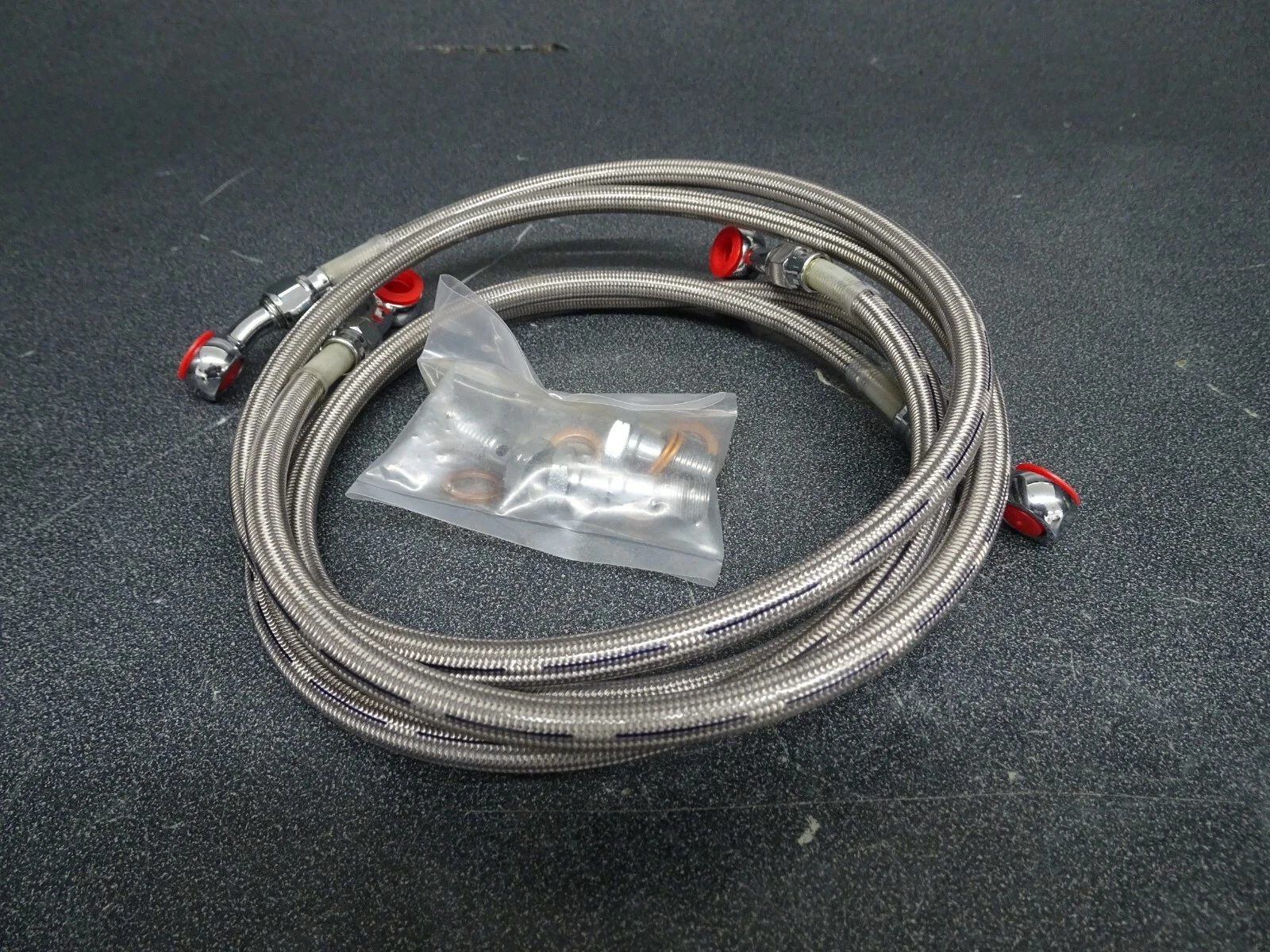 New Goodridge OEM Honda 2-Line Front Cruiser Brake Line Kit, #YA2838-2FCH