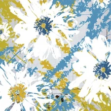 Ricki Mountain - Abstract Pop I - Size 12" x 12"