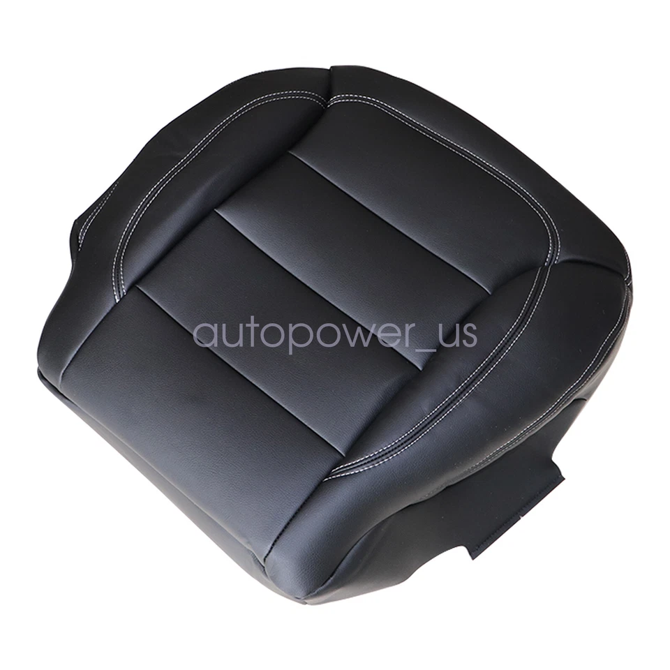 Cubierta de asiento de cuero inferior negra para Mercedes Benz ML350 2012-2015 4Matic Foto 4 de 4