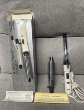 Vintage Conair A New Twist Hot Curling And Styling Brush Iron 1980