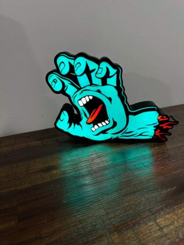 Santa Cruz - Light Up Logo - Screaming Hand - USB Powered - Picture 8 of 11