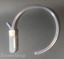 EXHAUSTER provetta tipo falcon 50ml aspiratore campo entomologico insetti medi