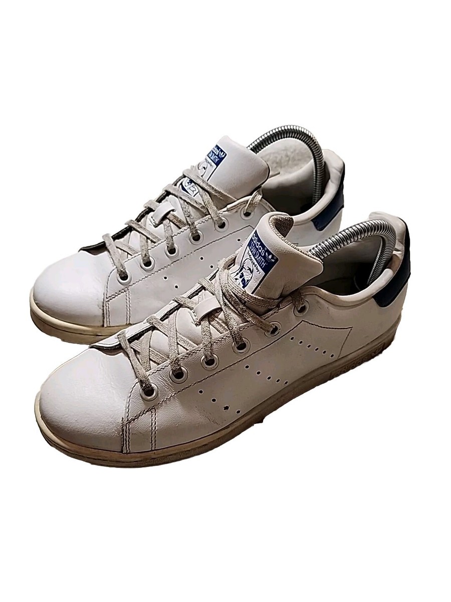 Adidas Stan Smith Sneakers Shoes White Blue Pro Model S74778 