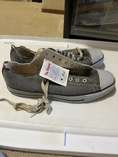 NEW VINTAGE 80/90's Chuck Taylor Converse All Star Low Tops USA Denim SIZE 12.5