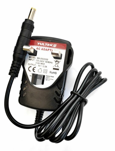 Replacement KSAA0550100W1UK 5.5V 1A Pure AC Adaptor Power Supply Charger UK Plug - Afbeelding 2 van 4