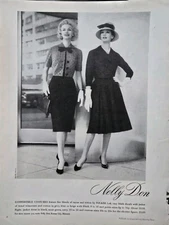 1960 Nelly Don Women's convertible costumes dresses  vintage fashion ad