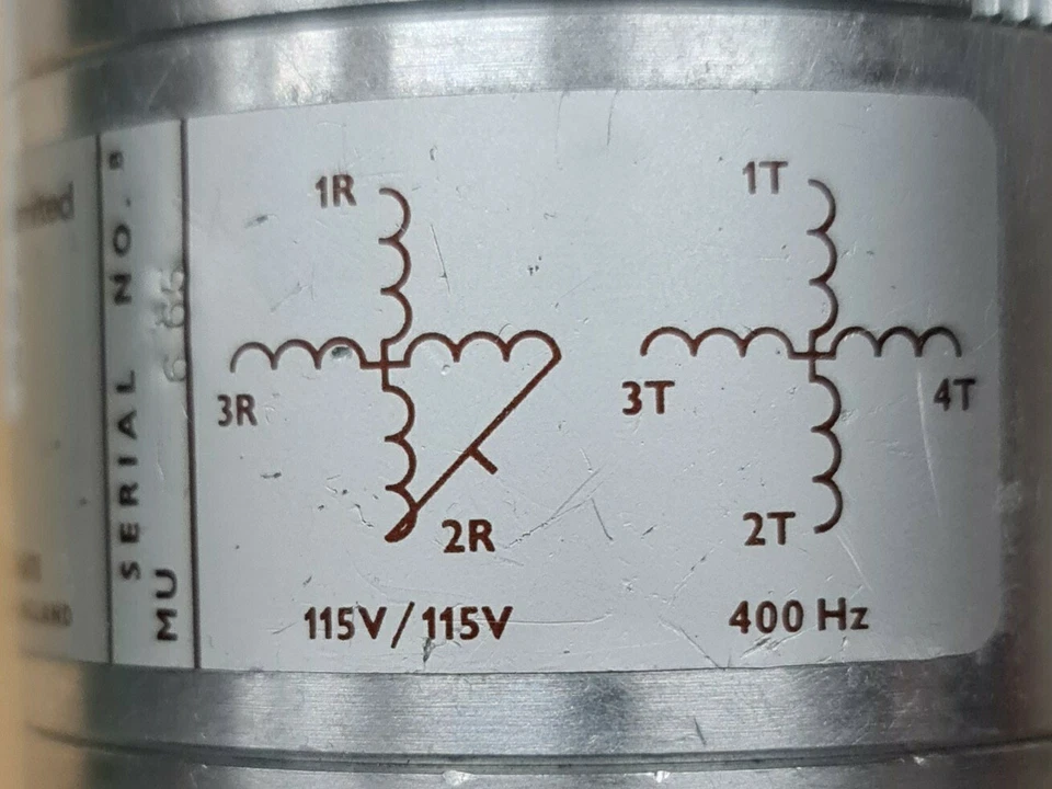 Muirhead Synchro Resolver (magslip) E-64-B/1 5990-99-972-6478 - Image 2 of 4