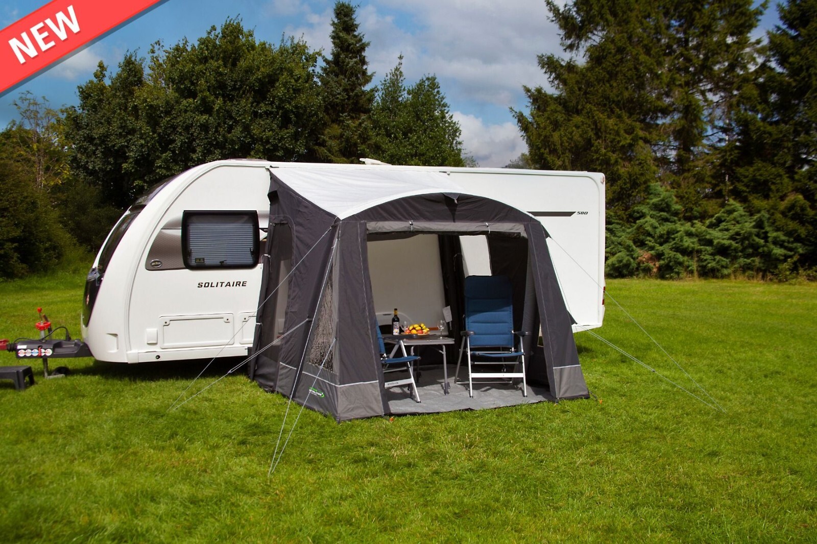 Outdoor Revolution Self Inflating Caravan / Motorhome Porch Pro 260 Awning