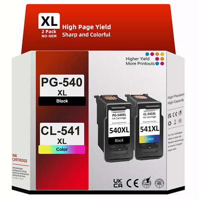 PATRONEN Für Canon PG-540 XL CL-541 XL PIXMA TS5150 MX395 MX475 MG3550 MG3650