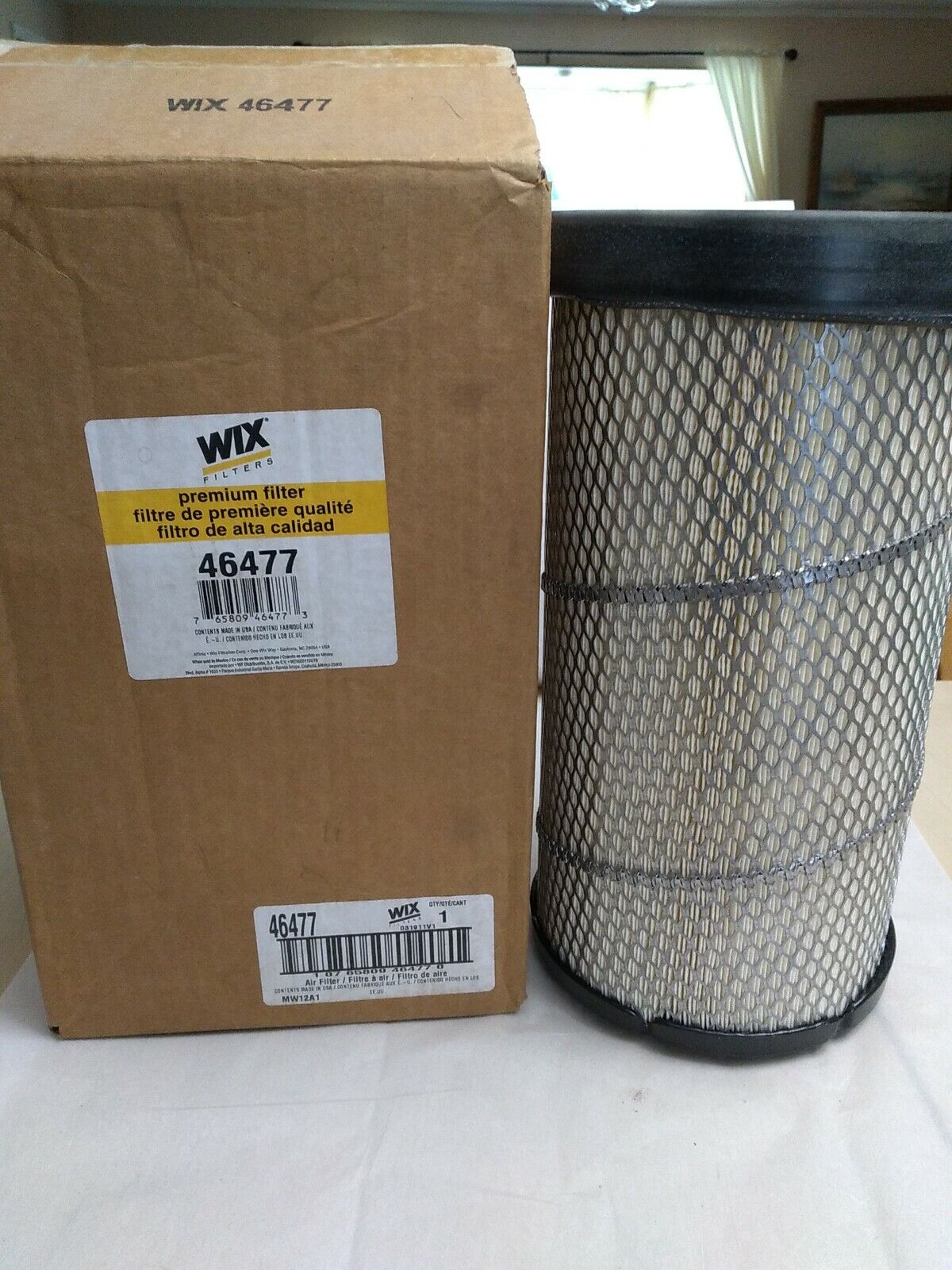 Wix air filter 46477