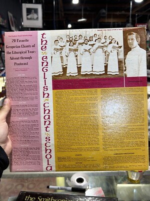 The Advent レコード 20枚 The English Chant Schola 33rpm LP Vinyl