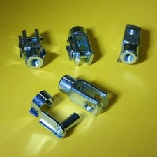 4 Stk Gabelgelenk Gabelkopf M4x8 verzinkt Innengewinde DIN 71752 mit ES-Bolzen 