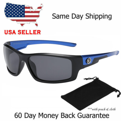 Nitrogen Polarized Sunglasses Mens Sport Running Fishing Golfing Driving Glasses