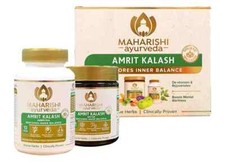 Maharishi Amrit Kalash - Dual Pack (600gm Paste & 60 Tablets) FREE Shipping