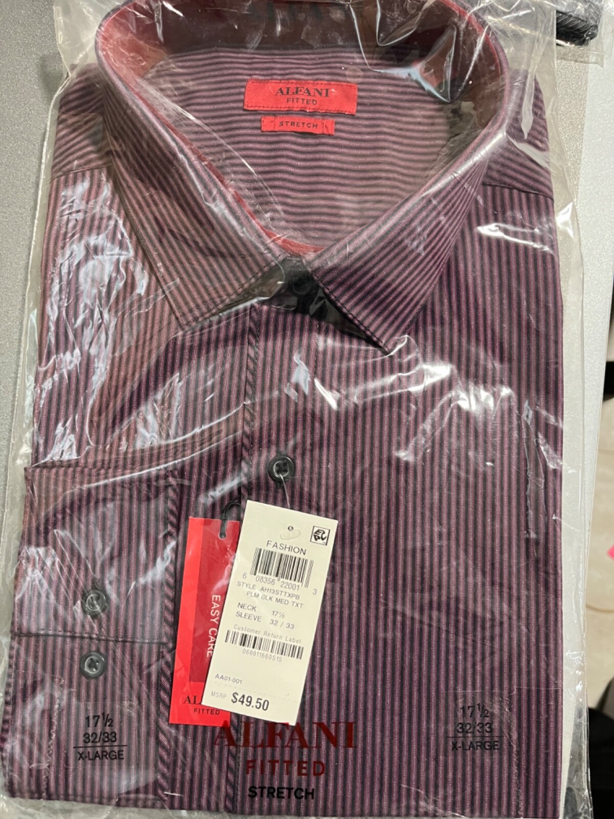 Mens new ALFANI dress shirt