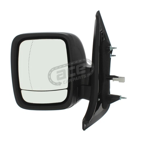 Electric Wing Door Mirror Renault Trafic Business Van 2014-2021 Black Left Hand
