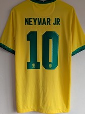 BRAZIL 2020 Home Shirt #10 NEYMAR JR Large (L) Authentic Nike Jersey
