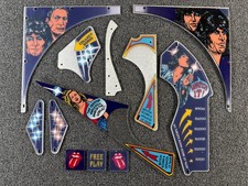 Bally Rolling Stones flipper campo da gioco set plastica NUOVO
