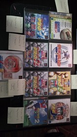 Japanese Sega Saturn PS1 Import Game Lot Parlor Derby Minna no Golf CIB