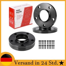 Spurverbreiterungen Distanzscheiben Ersatz für BMW Schwarz 5x120mm Ø72,6mm Alu