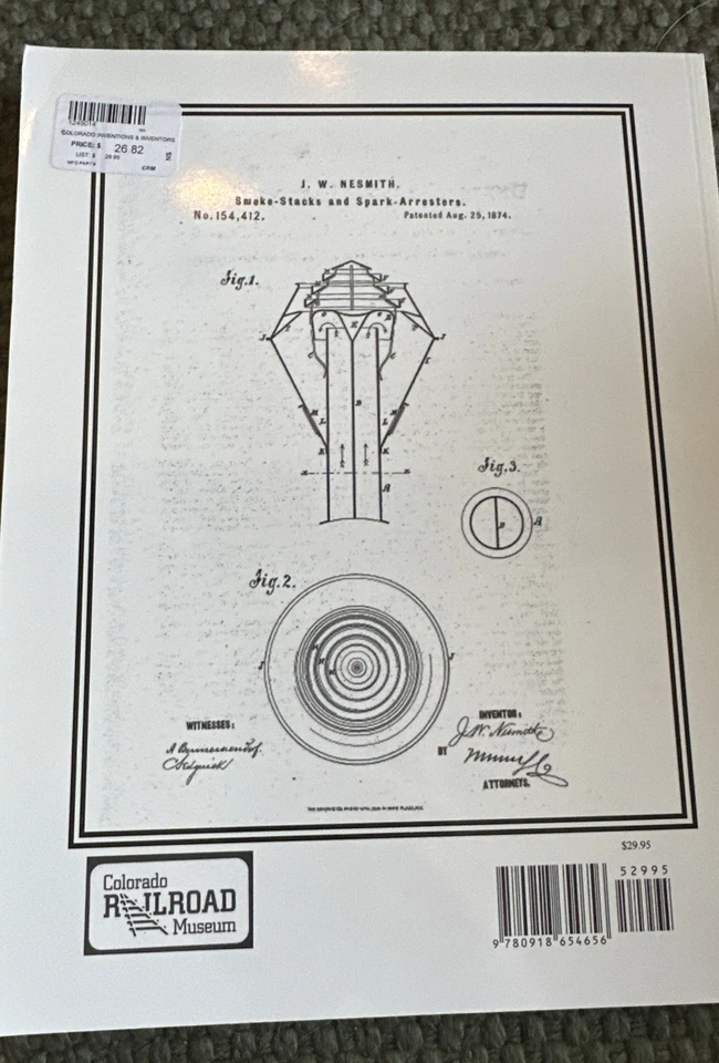 Colorado Inventions and Inventors of the 19th Century by William L. Reich SC - Image 3 of 4