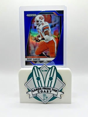 2025 Prizm Draft Picks Barry Sanders #188 Blue Prizm /249