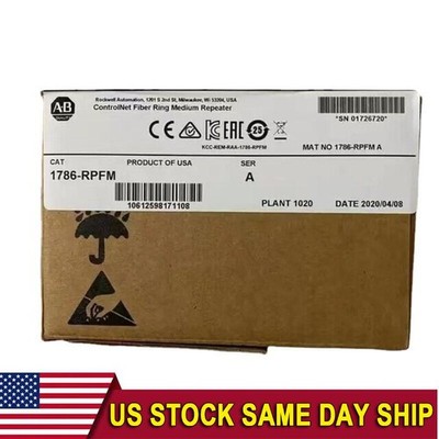 ~ Allen-Bradley 1786-RPFM   1786-RPFM / A CONTROLNET FIBER MODULE NEW