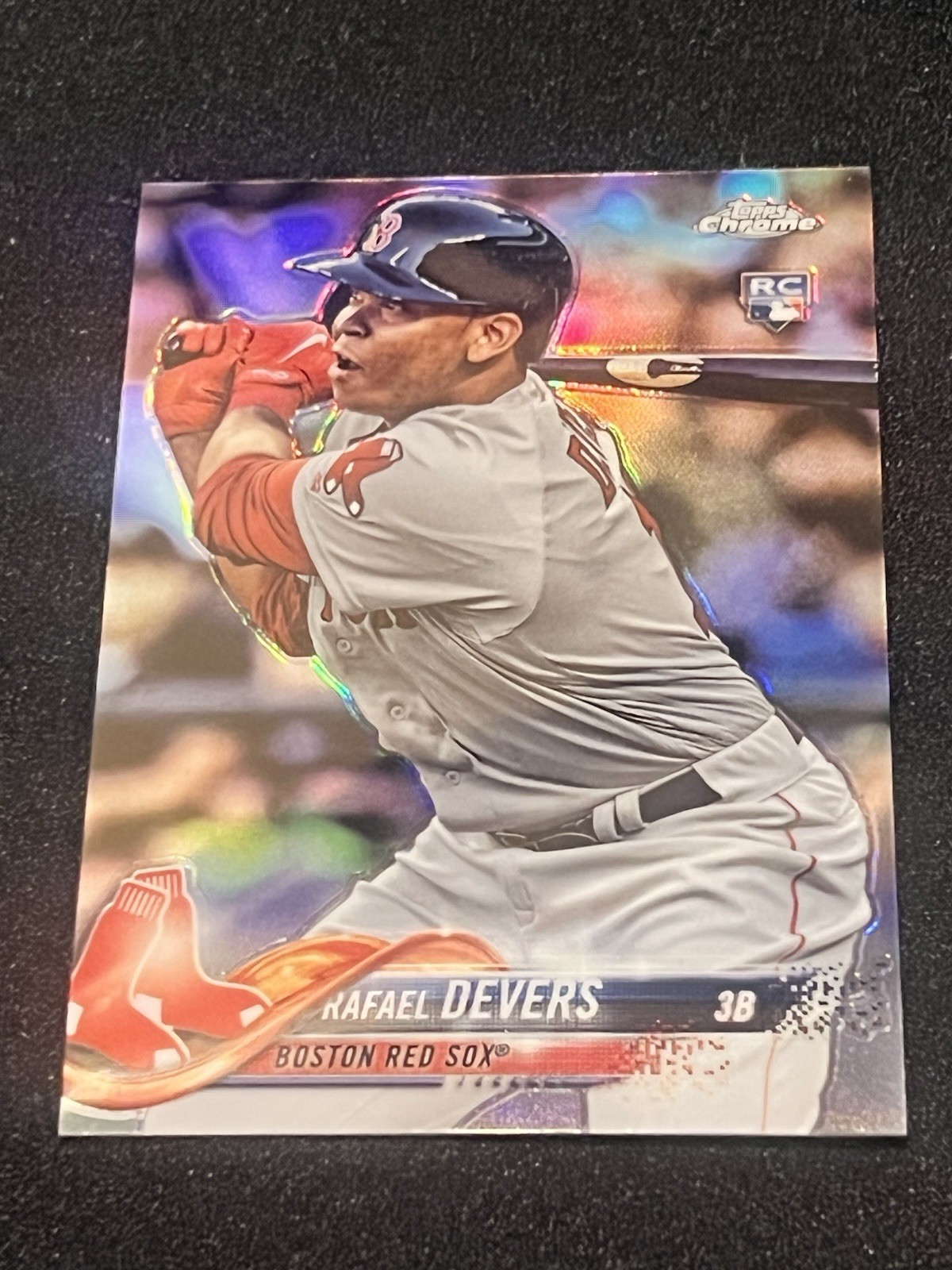 2018 Topps Chrome - Rafael Devers #25 Refractor (RC) BOSTON RED SOX
