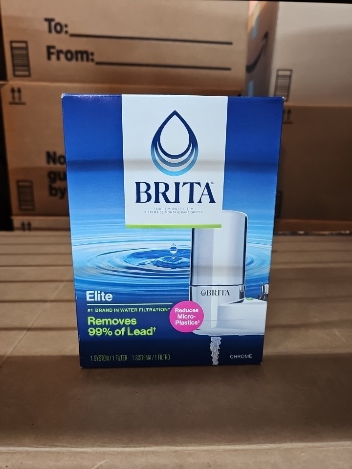 BRITA Elite Faucet Mount Filtration System Water Purificatio