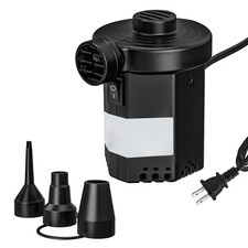 Portable Electric Air Pump,Fast Inflation Deflation For Pool Floats,Camping Gear